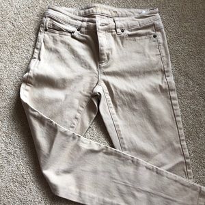 Khaki skinny pants